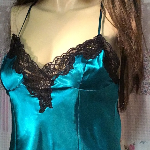Vintage Chemise emerald - Picture 9 of 11